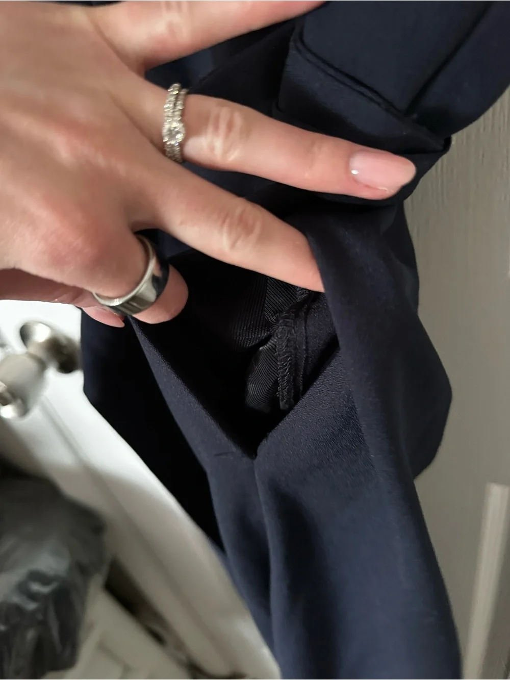 Navy Blue Jumpsuit